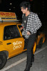 Adam Lambert leaves Bardot lounge and grabs a cab with his friends on February 18th 2010 in Los Angeles California 3