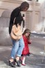 Katie Holmes and her daughter Suri as they were leaving their home on February 11th 2010 in New York City 4