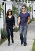 Simon Cowell spotted with his fiancee Mezghan Hussainy as they were walking together on February 18th 2010 in Beverly Hills 4