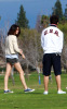 Selena Gomez and Nick Jonas seen together on February 21st 2010 while golfing in Los Angeles 2