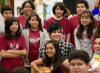 Adam Lambert picture on February 18th 2010 while with a group of kids in Los Angeles 2