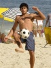 Jesus Luz seen with friends on the beach in Ipanema on February 24th 2010 at the south area of Rio de Janeiro Brazil 3