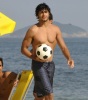 Jesus Luz seen with friends on the beach in Ipanema on February 24th 2010 at the south area of Rio de Janeiro Brazil 9