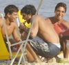 Jesus Luz seen with friends on the beach in Ipanema on February 24th 2010 at the south area of Rio de Janeiro Brazil 4