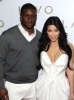 Kim Kardashian with her boyfriend Reggie Bush at The Queen Of Hearts Ball held on February 13th 2010 at LAVO in Las Vegas 8