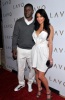 Kim Kardashian with her boyfriend Reggie Bush at The Queen Of Hearts Ball held on February 13th 2010 at LAVO in Las Vegas 7