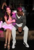 Kim Kardashian with her boyfriend Reggie Bush at The Queen Of Hearts Ball held on February 13th 2010 at LAVO in Las Vegas 5