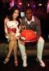 Kim Kardashian with her boyfriend Reggie Bush at The Queen Of Hearts Ball held on February 13th 2010 at LAVO in Las Vegas 2