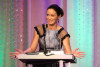 Emily Blunt picture with her Swarovski Award during the 12th Annual Costume Designers Guild Awards with Presenting Sponsor Swarovski held on February 25th 2010 at The Beverly Hilton hotel in California 1