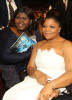 Gabourey Sidibe and MoNique at the 41st NAACP Image awards held at The Shrine Auditorium on February 26th 2010 in Los Angeles California 5