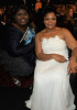 Gabourey Sidibe and MoNique at the 41st NAACP Image awards held at The Shrine Auditorium on February 26th 2010 in Los Angeles California 2