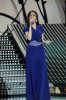 LBC Star Acdemy seven photo of the second prime on February 26th 2010 while Lebanese Singer Yara on stage wearing a blue stylish dress