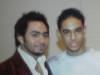 photo of Star Academy 7 student sultan El Rashed from Saudi Arabia before joining staracademy with Egyptain singer Tamer Hosni