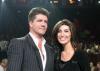 Mezhgan Hussainy picture with Simon Cowell at American Idol Studio