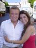 Mezhgan Hussainy picture with Regis Philbin