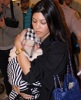 Kourtney Kardashian seen on March 2nd 2010 as she was arriving with her new born baby  at the Miami International Airport 2