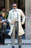 Antonio Banderas spotted wearing a white coat on February 24th 2010 while filming his new movie by the name of Knockout 1