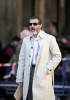 Antonio Banderas spotted wearing a white coat on February 24th 2010 while filming his new movie by the name of Knockout 2