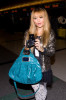 Tila Tequila spotted on February 16th 2010 while at Los Angeles International Airport 2