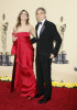 George Clooney and Elisabetta Canalis picture as arriving at the 82nd Annual Academy Awards held at Kodak Theatre on March 7th 2010 in Hollywood 3