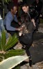 Lindsay Lohan pictures while falling on the ground when at a friends house on March 23rd 2010 in Hollywood 1