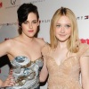 Dakota Fanning and Kristen Stewart spotted together on March 17th 2010 as they attend the New York City premiere of The Runaways 4