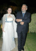 Mai Nour Al Sherif picture during her engagement party with her dad