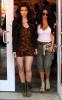 Kim Kardashian and Kourtney Kardashian seen shopping together on March 23rd 2010 in Miami Beach Florida 2