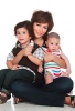 Dima Bayaa picture with her two sons