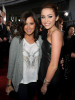 Ashley Tisdale and Miley Cyrus at The Last Song movie premiere on March 25th 2010 at ArcLight Hollywood in Los Angeles 2