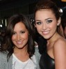 Ashley Tisdale and Miley Cyrus at The Last Song movie premiere on March 25th 2010 at ArcLight Hollywood in Los Angeles 3