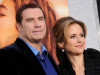 John Travolta and  Kelly Preston at the premiere of The Last Song held at ArcLight Hollywood on March 25th 2010 in Los Angeles California 4