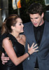 Liam Hemsworth and Miley Cyrus together at the premiere of The Last Song which was held on March 25th 2010 at ArcLight Hollywood in Los Angeles 1