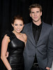 Liam Hemsworth and Miley Cyrus together at the premiere of The Last Song which was held on March 25th 2010 at ArcLight Hollywood in Los Angeles 2