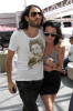 Russell Brand and Katy Perry spotted together on March 28th 2010 as they get ready to check in at Los Angeles International Airport 2