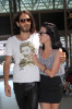 Russell Brand and Katy Perry spotted together on March 28th 2010 as they get ready to check in at Los Angeles International Airport 1