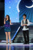 picture of the seventh prime of star academy 7 on April 2nd 2010 with Asmaa Mahalauoi and Nassif Zaitoun singing a duet