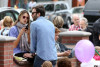 Alessandra Ambrosio seen with Jamie Mazur  and their daughter Anja Louise on April 4th 2010 as they spend Easter at the Sunday Farmers Market on Main Street 2