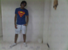 photo of Saudi student Sultan Bin Rashed wearing a superman tshirt