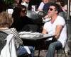 Simon Cowell and his fiance Mezhgan Hussainy out shopping and having dinner together in Beverly Hills 2