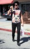 Adam Lambert was spotted on April 7th 2010 at a convenience store in West Hollywood while sipping on a cold coffee beverage 4