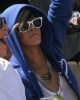 Rihanna spotted cheering her boyfriend at a game on April 13th 2010 at Dodgers statium in Los Angeles 3