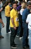 David Arquette attends a game at the Staples Center on April 18th 2010 in Los Angeles California 2