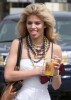 AnnaLynne McCord seen leaving Aroma Cafe after having lunch with Kellan Lutz and his mom on April 15th 2010 in Studio City California 3