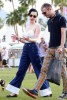 Dita Von Teese and a male friend seen during day 2 of the Coachella Valley Music and Art Festival 2010 held at The Empire Polo Club on April 17th 2010 in Indio California 3