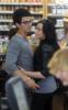 Joe Jonas and Demi Lovato seen togethet at Erewhon Foods grocery store on April 3rd 2010 in Hollywood 3