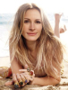 Julia Roberts behind the scenes of a photo shoot on the beach side for Allure Magazine 6