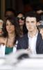 Kevin Jonas and his wife Danielle Deleasa seen as they arrived for dinner at the Four Seasons Hotel on Easter April 4th 2010 in Los Angeles 2