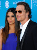 Matthew McConaughey and Camila Alves arrive for the 45th Annual Academy of Country Music Awards at the MGM Grand Garden Arena on April 18th 2010 in Las Vegas 2