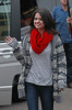 Selena Gomez picture on April 7th 2010 as she leaves the Wizards of Waverly Place event then heads to MTV studios 3